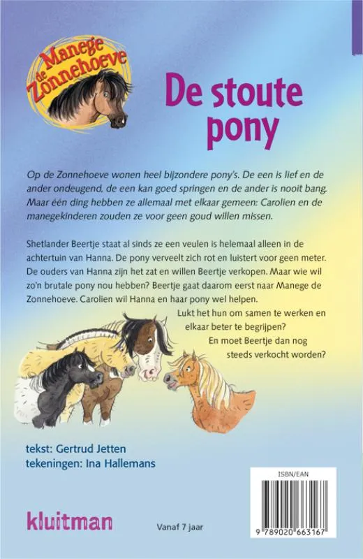 De stoute pony | 9789020663167 De stoute pony - Afbeelding 2