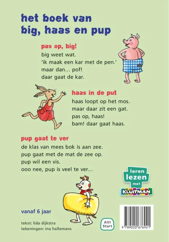 het boek van big, haas en pup | 9789020676921 het boek van big, haas en pup - Afbeelding 2