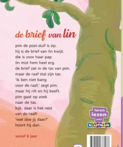 Alternative view of pim de post-duif. de brief van lin