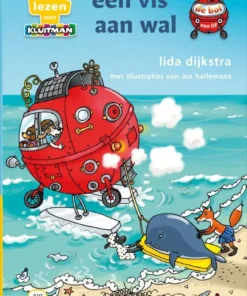 de bol van lif. een vis aan wal