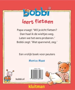 Alternative view of Bobbi leert fietsen