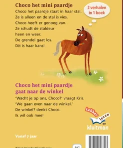 Choco het mini paardje & Choco het mini paardje gaat naar de winkel | 9789020693393 Choco het mini paardje & Choco het mini paardje gaat naar de winkel - Afbeelding 2