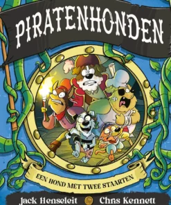 Een hond met twee staarten