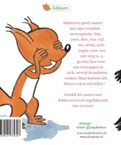 Alternative view of Eekhoorn speelt verstoppertje