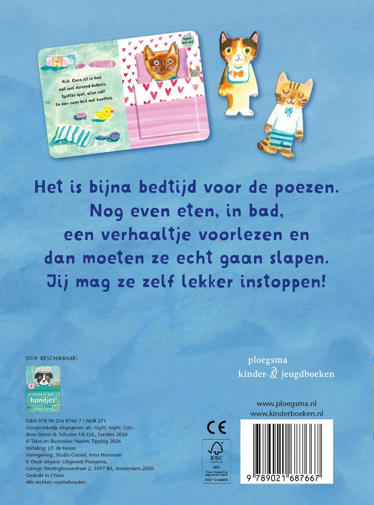 Slaap lekker, poezen! | 9789021687667 Slaap lekker, poezen! - Afbeelding 2