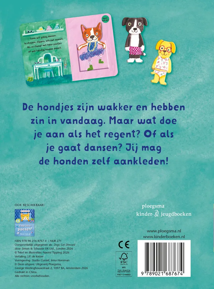 Kleed je aan, hondjes! | 9789021687674 Kleed je aan, hondjes! - Afbeelding 2