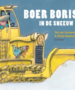 Boer Boris in de sneeuw
