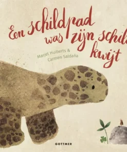 Een schildpad was zijn schildje kwijt