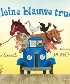 Kleine blauwe truck