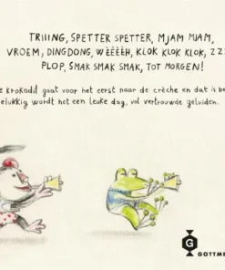 Alternative view of Wat zegt de kleine krokodil op de crèche?