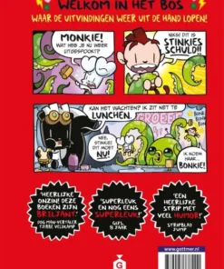 Alternative view of Bunnie vs Monkie en het doemgenootschap!