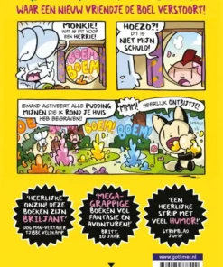 Alternative view of Bunnie vs Monkie en de supersonische maki!