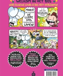 Alternative view of Bunnie vs Monkie en de terugkeer van de Lijpe Das