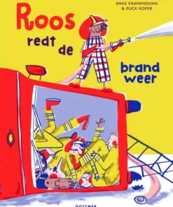 Roos redt de brandweer