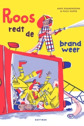 Roos redt de brandweer