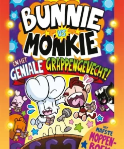 Bunnie vs Monkie en het geniale grappengevecht