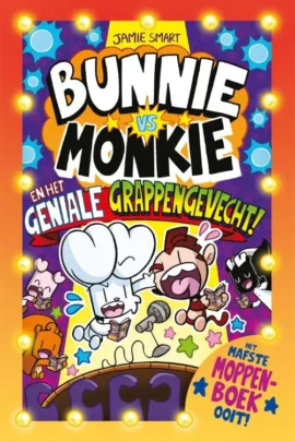 Bunnie vs Monkie en het geniale grappengevecht