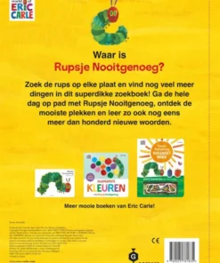 Alternative view of Het grote zoekboek van Rupsje Nooitgenoeg