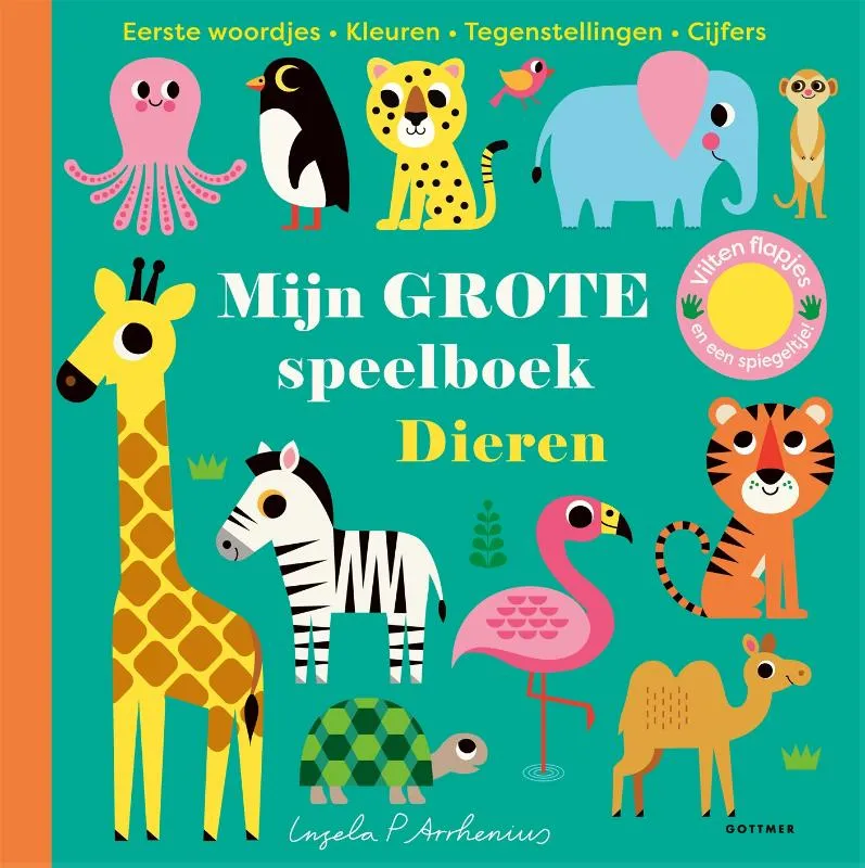 Mijn grote speelboek Dieren | 9789025781989 Mijn grote speelboek Dieren