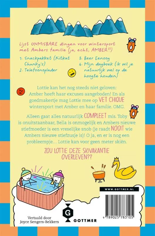 De echt epische wintersport van Lottie | 9789025783105 De echt epische wintersport van Lottie - Afbeelding 2