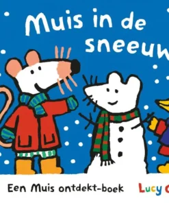 Muis in de sneeuw