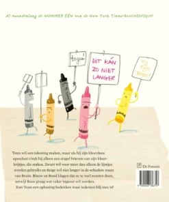 Alternative view of De krijtjes staken