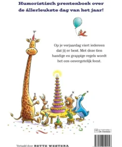 Tien regels als je jarig bent | 9789026150456