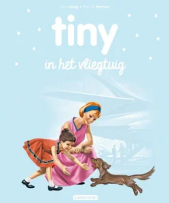 Tiny in het vliegtuig