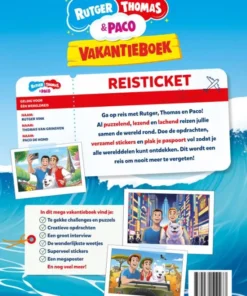 Alternative view of Het Vakantieboek van Rutger, Thomas & Paco