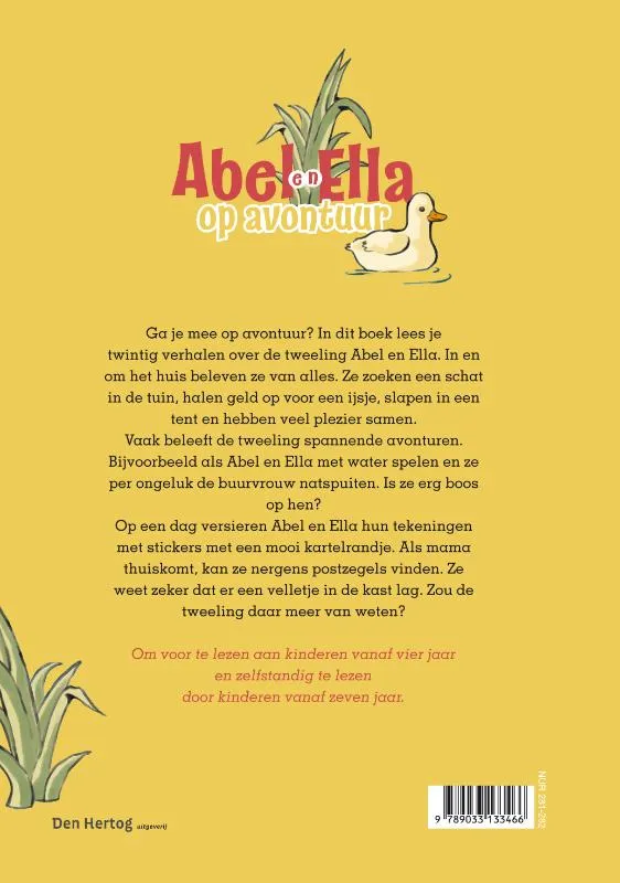 Abel en Ella op avontuur | 9789033133466 Abel en Ella op avontuur - Afbeelding 2