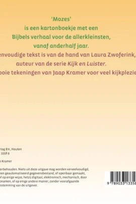 Mozes - Bijbelverhaal voor peuters | 9789033133589