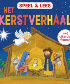 Speel & lees het kerstverhaal - Met uitdrukfiguren