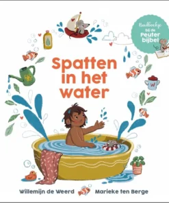 Spatten in het water