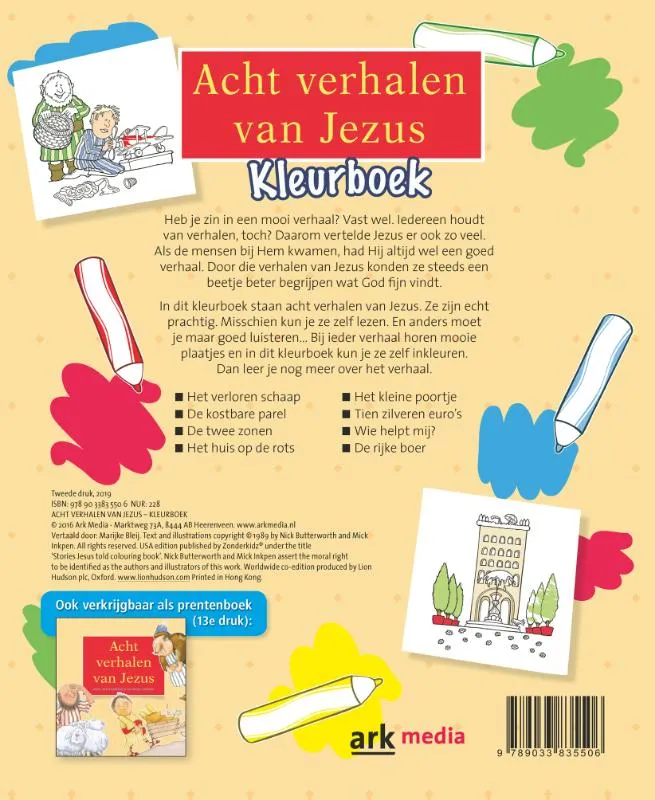 Acht verhalen van Jezus | 9789033835506 Acht verhalen van Jezus - Afbeelding 2