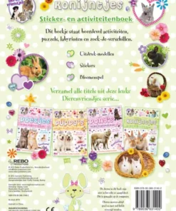 Konijntjes - sticker- en activiteitenboek | 9789036631402