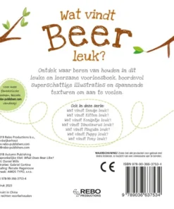 Wat vindt beer leuk? | 9789036637534 Wat vindt beer leuk? | 9789036637534