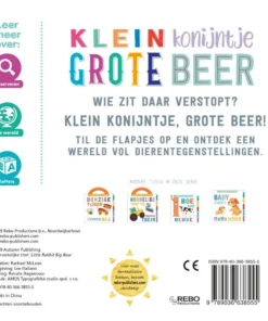 Klein konijntje, grote beer | 9789036638555