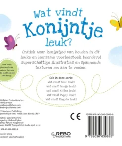 Wat vindt konijntje leuk? | 9789036639828