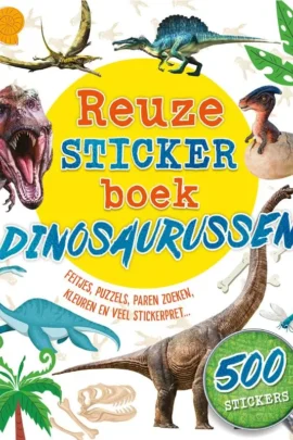 Feitjes, puzzels, paren zoeken, kleuren en veel stickerpret...