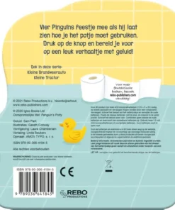 Geluidboek Kleine Pinguïn op het potje | 9789036641845 Geluidboek Kleine Pinguïn op het potje | 9789036641845
