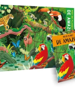 Red de planeet - puzzel en boek