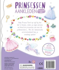 Prinsessen aankleden stickerplezier - Boordevol puffy stickers, bouw je eigen prinsessenkoets | 9789036644525 Prinsessen aankleden stickerplezier - Boordevol puffy stickers, bouw je eigen prinsessenkoets | 9789036644525