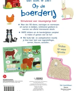 Van alles te zien! Op de boerderij | 9789036645355