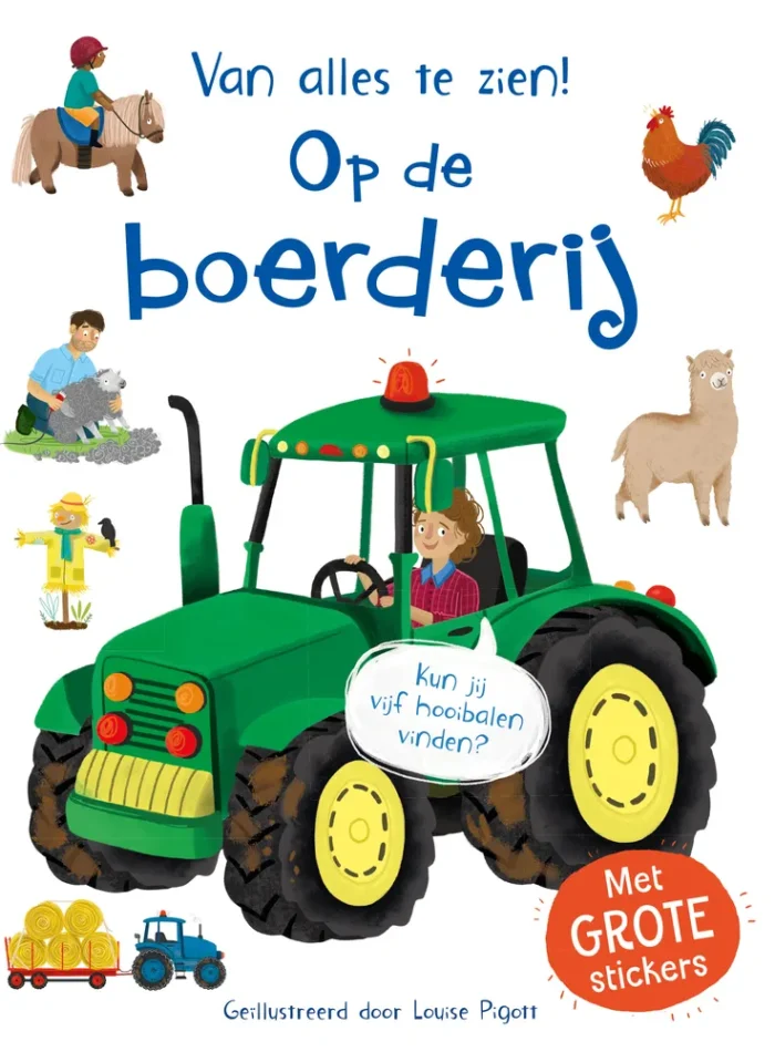 Van alles te zien! Op de boerderij