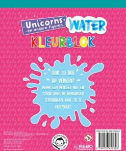 Waterkleurblok Unicorns - Afbeelding 2