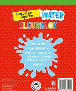 Waterkleurblok Grappige figuren | 9789036645904