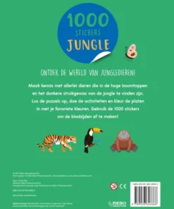 Alternative view of 1000 stickers Jungle