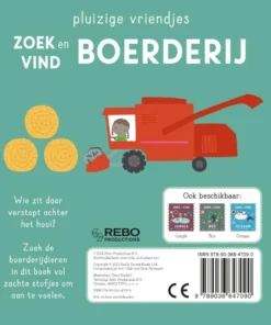 Zoek en vind Boerderij - pluizige vriendjes | 9789036647090