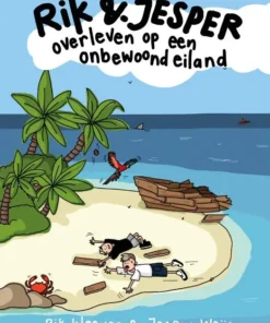 Rik en Jesper overleven op een onbewoond eiland