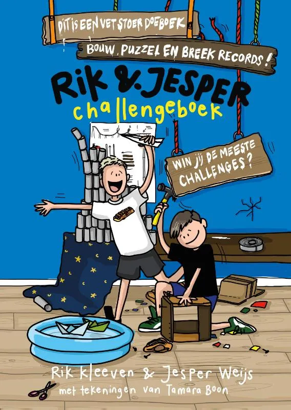 Rik en Jesper challengeboek | 9789043945943 Rik en Jesper challengeboek